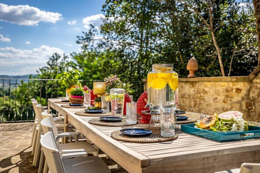 Luxury Villa Tolomei Gucci With Spa San Jacopo al Girone Экстерьер фото
