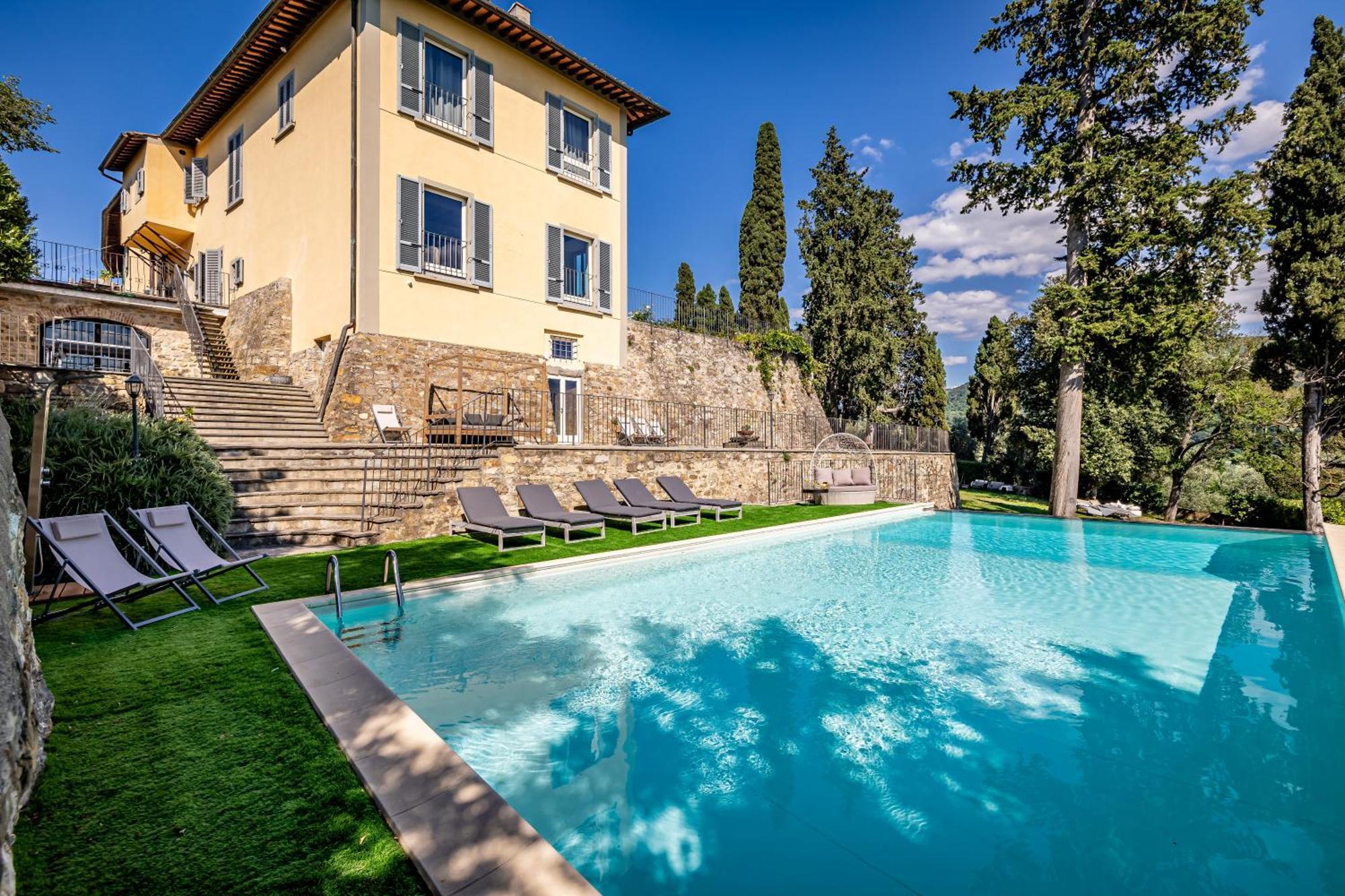 Luxury Villa Tolomei Gucci With Spa San Jacopo al Girone Экстерьер фото