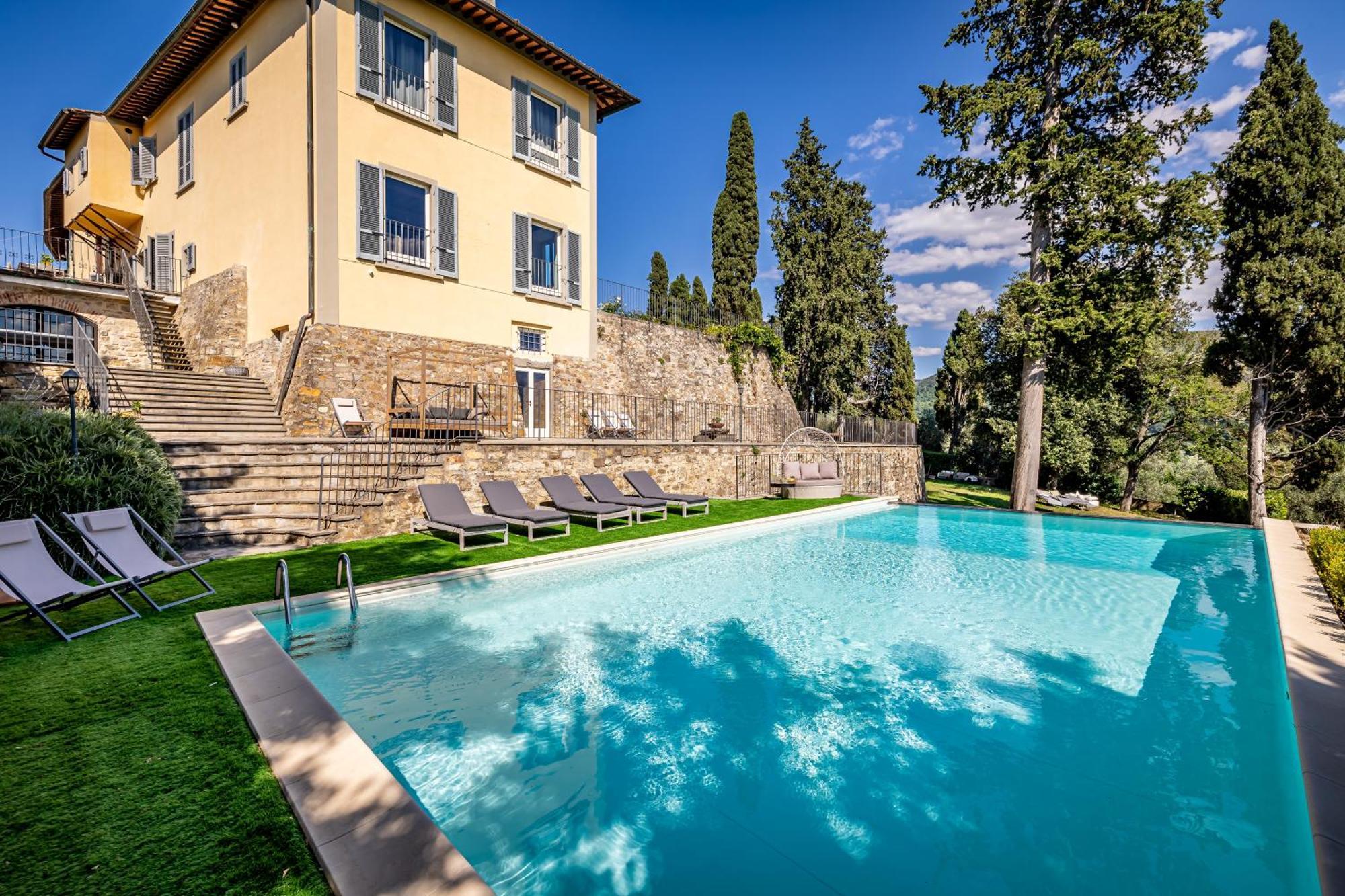 Luxury Villa Tolomei Gucci With Spa San Jacopo al Girone Экстерьер фото
