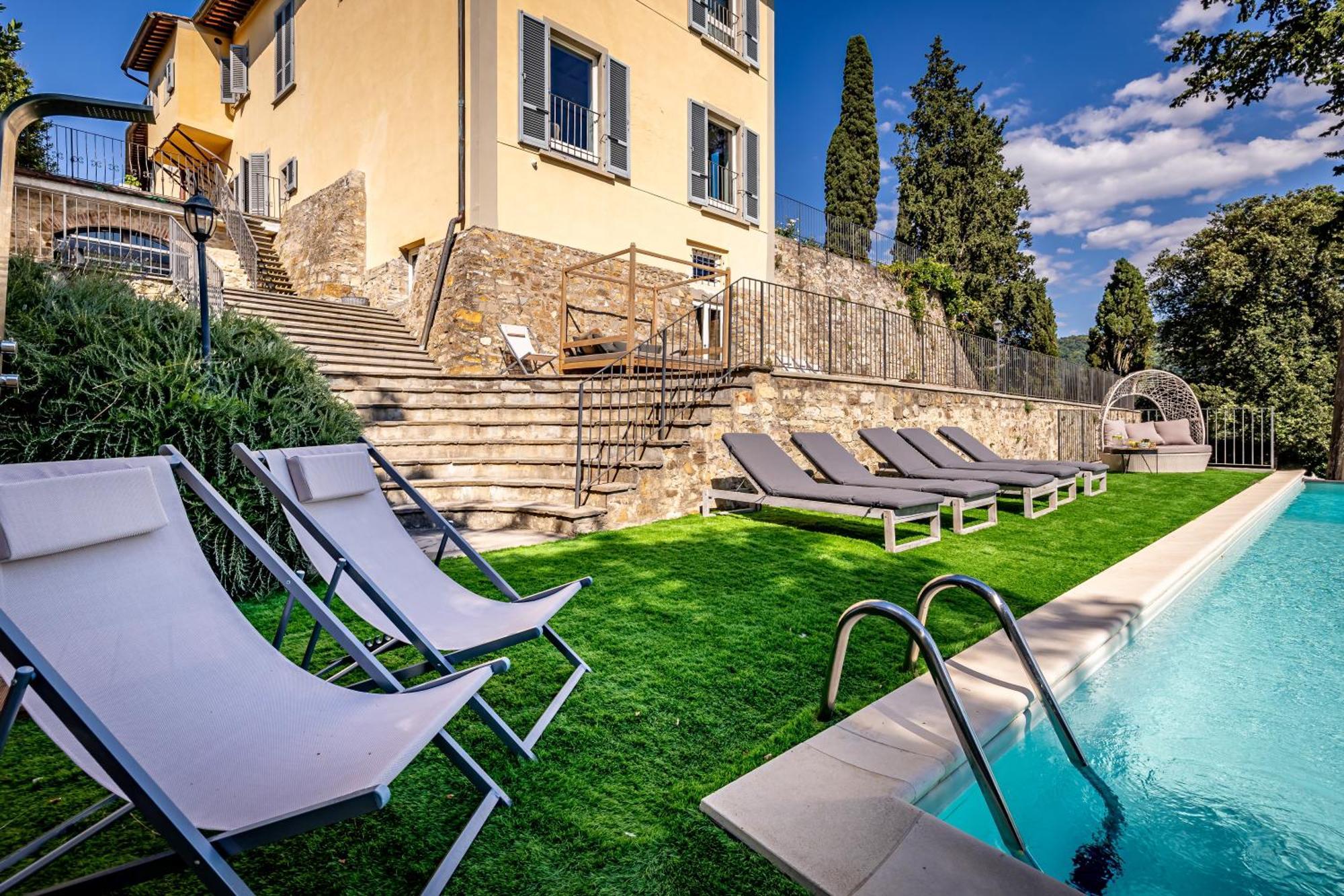 Luxury Villa Tolomei Gucci With Spa San Jacopo al Girone Экстерьер фото