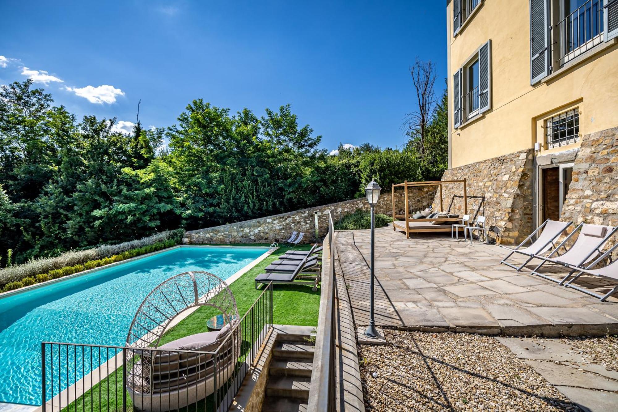 Luxury Villa Tolomei Gucci With Spa San Jacopo al Girone Экстерьер фото