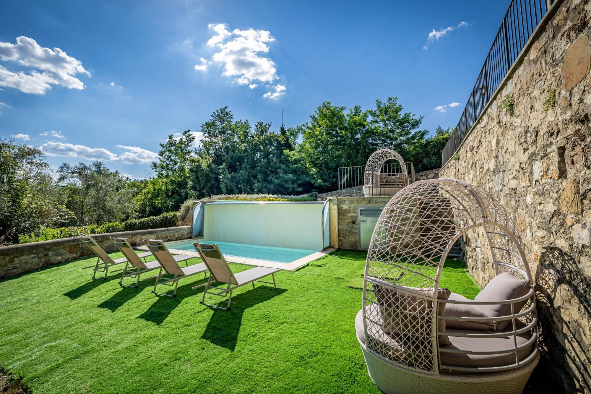 Luxury Villa Tolomei Gucci With Spa San Jacopo al Girone Экстерьер фото