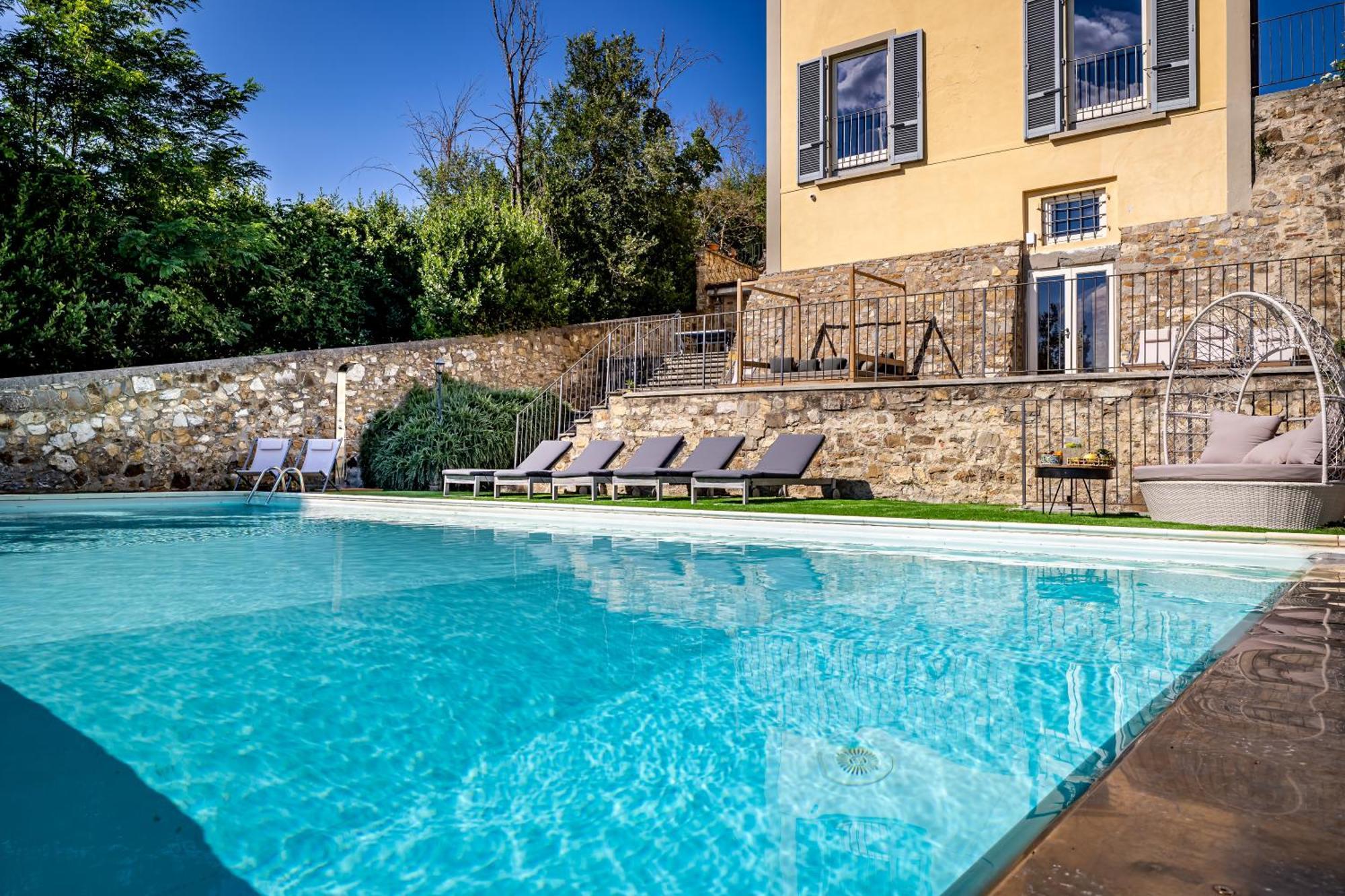 Luxury Villa Tolomei Gucci With Spa San Jacopo al Girone Экстерьер фото