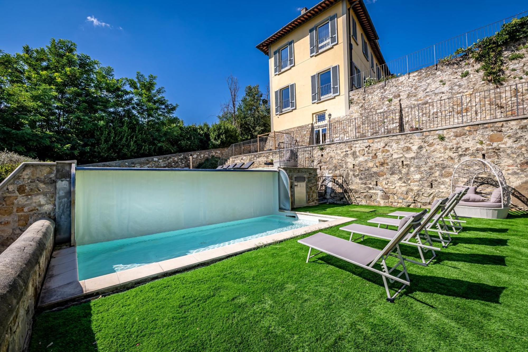 Luxury Villa Tolomei Gucci With Spa San Jacopo al Girone Экстерьер фото