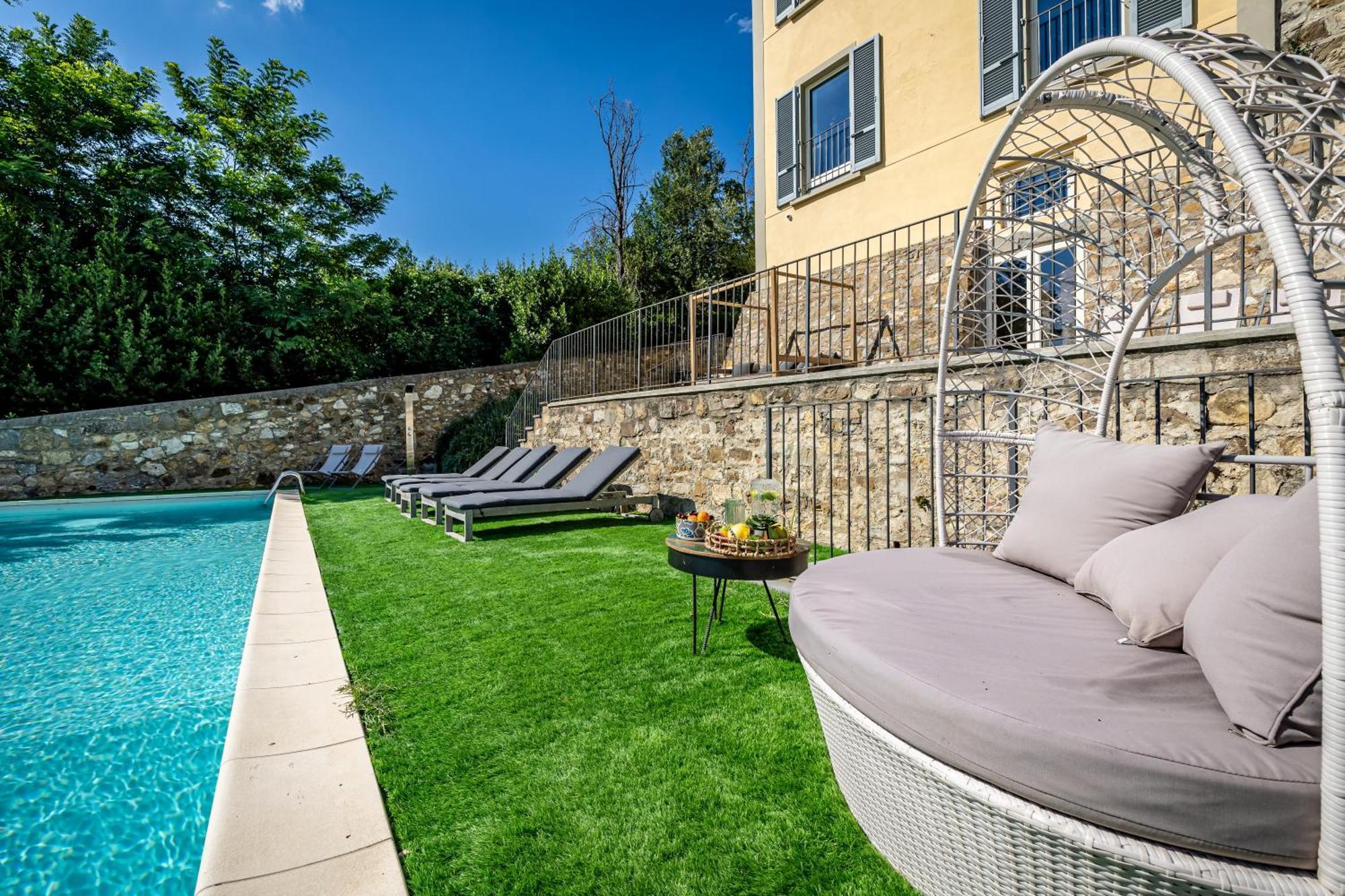 Luxury Villa Tolomei Gucci With Spa San Jacopo al Girone Экстерьер фото